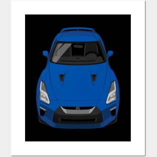 GTR R35 2017-2021 - Blue Posters and Art